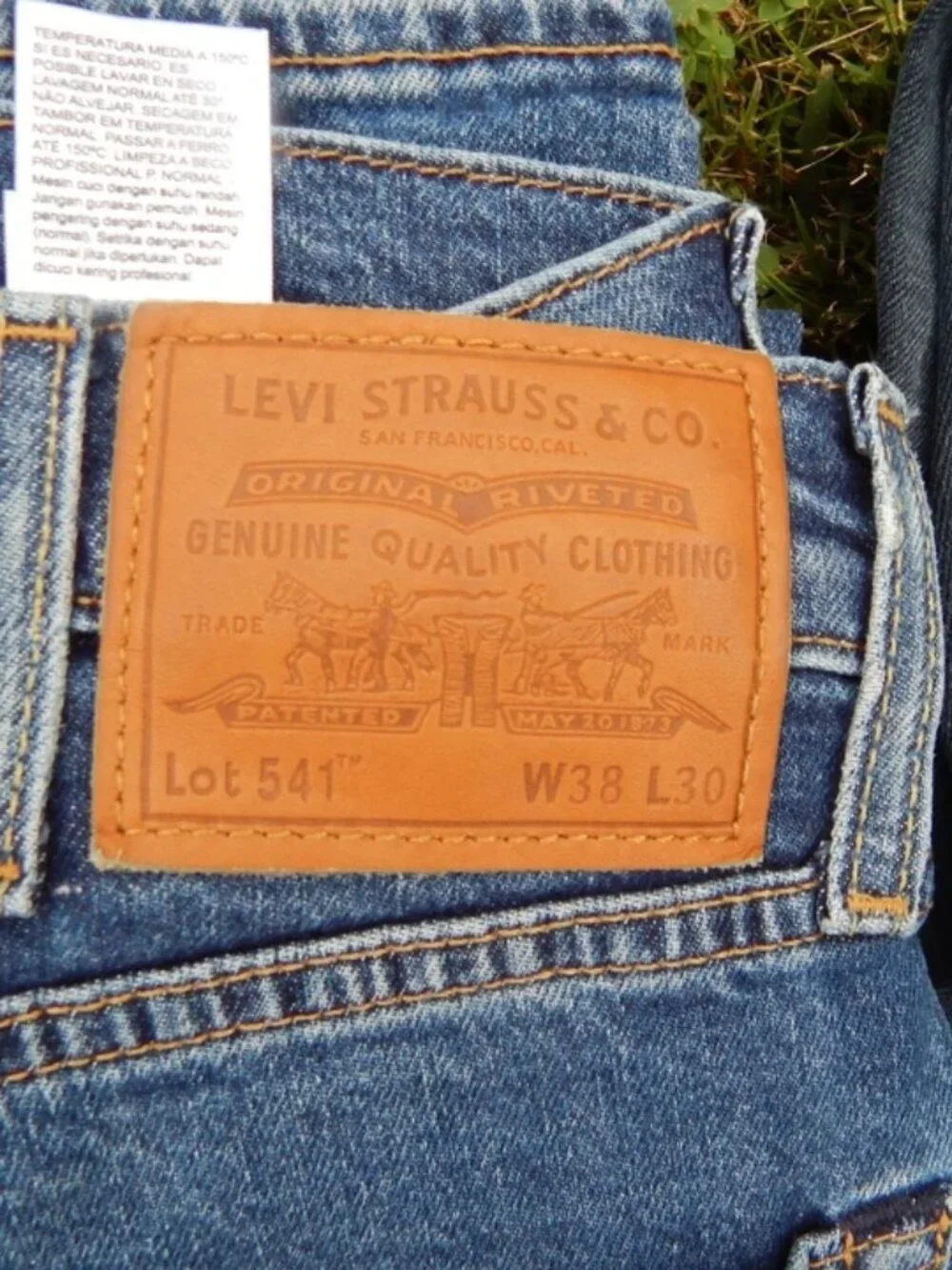 Levis Levi's 541 Mens Blue Jeans Lot of 5 Pairs 38X30 38/30 Jeans **************